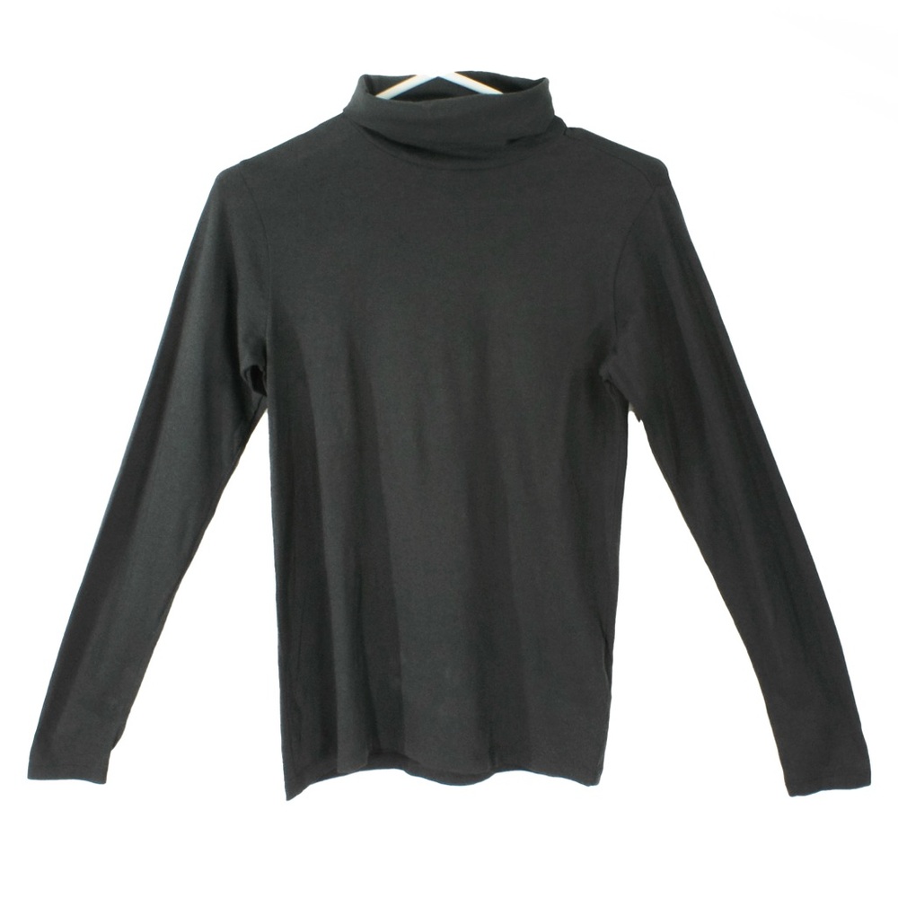 Filson Slate Grey Turtle Neck Long Sleeve Top